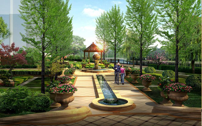 寧波奧克斯老總別墅景觀設計案例